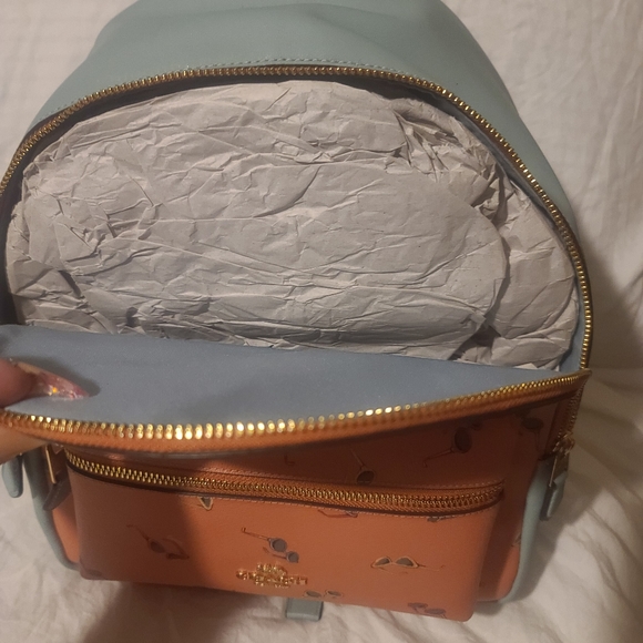 Coach "Sunglass Design" backpack purse - Picture 7 of 8